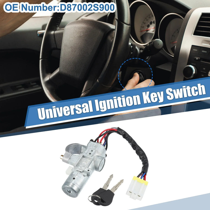 Nissan Hardbody Ignition Switch Cylinder Set with Keys (1986-1997)