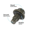 Ford Stainless Steel Engine Oil Drain Plug Screw (M14 x 1.5)