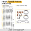 Polaris Frontier Exhaust Muffler Gasket Seal Spring Rebuild (2002–2005)