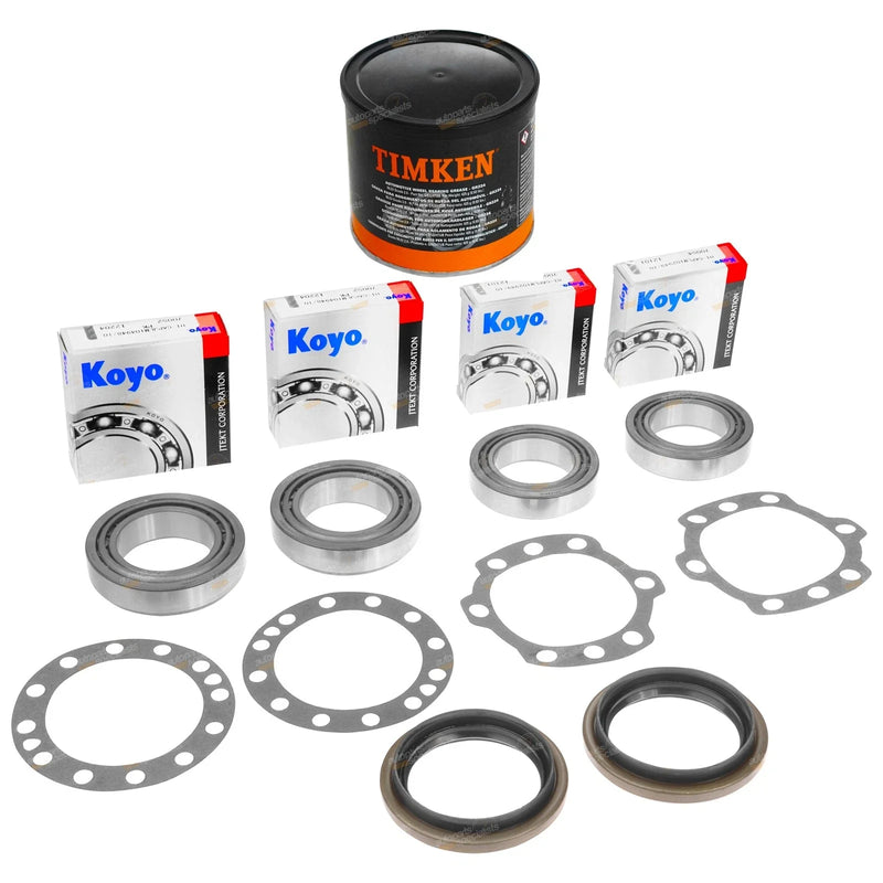 Landcruiser 80 Series 2 x Rear Koyo Wheel Bearing + Grease (1990–1998)