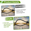 Motorcycle M10 Rear View Mirrors Polygonal Shape Black Iron Plastic 1 Set