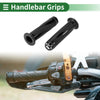 Motorcycle Handle Bar Throttle Black 7/8" 22mm Hand Grips