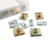 Fender Bumper Dashboard 70Pcs Universal Metal U-Type Fastener Clips