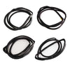Door Rubber Weatherstrip Set 4 Fits Toyota Hilux LN85 LN90 4D Pickup 1989-95 D06