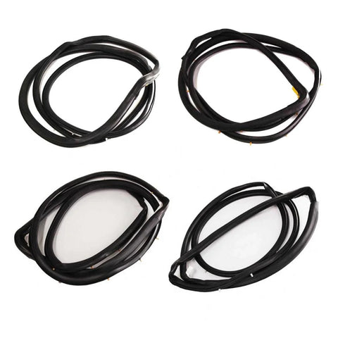 Door Rubber Weatherstrip Set 4 Fits Toyota Hilux LN85 LN90 4D Pickup 1989-95 D06