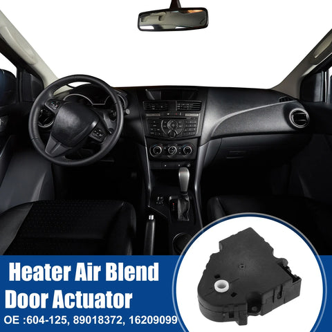 Chevrolet Express 1500 Blend Door Actuator Black (1996-2014)