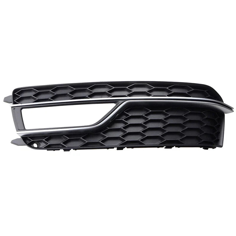Audi A5 S-Line S5 Front Bumper Trim Fog Light Grilles Covers (2013-2016)