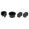 Dodge Ram 1500 Tailgate Hinge Pivot Bushing Insert Kit Black (1996 - 2001)