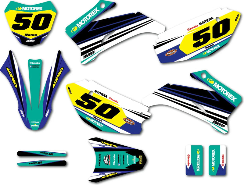 Yamaha TTR 110 Custom Graphic Kit Strike Style Decals