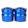 BMW S1000RR, S1000R, HP4, F800R 2 x Blue Handlebar End Caps (2010-2023)