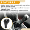 Ford Focus (2003-2007) - Black Plastic Shifter 5 Speed Gear Shift Knob