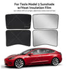 Tesla Model 3 (2017-2021) - Front & Rear Roof Film Protection Sun Shades