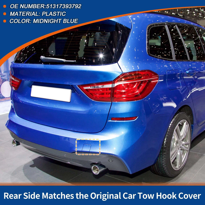 BMW 2 Series F45 Rear Bumper Tow Hook Cover