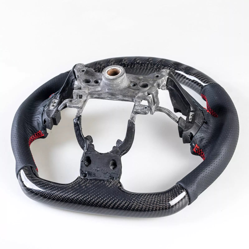 Honda CR-V Carbon Fiber Flat Bottom Steering Wheel (2012-2016)