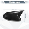 Toyota Corolla 2 x Rearview Mirror Covers Overlay Carbon Fiber Pattern