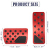 Jeep (2011-2021) Red Brake Pedal Pad & Gas Pedal Cover