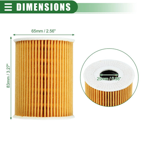 Kia Telluride Engine Oil & Fuel Filter Set (2020-2023)