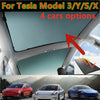 Tesla Model 3 Y S X Sun Visor Shield Mesh Panoramic Roof