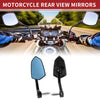M6 Rear View Mirrors / 1 Set / Side Rearview Mirror Black Aluminum Alloy