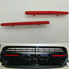 Dodge Ram 1500 Red Front Grille Insert Cover Trim (2019-2021)
