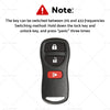 Nissan X-Trail T30 (2002-2007) 433MHz Replacement Remote Flip Key