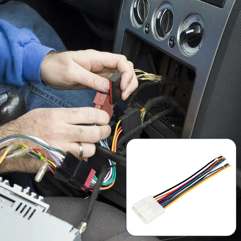 Nissan Car Stereo CD Player Wiring Harness Adapter (2000-2006)
