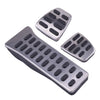 Hyundai Sonata, Kia Sportage Black & Silver MT Throttle Brake Pedal Plate