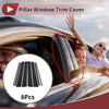 Toyota Land Cruiser 8 x Car Door Pillar Window Trim (2010–2021)