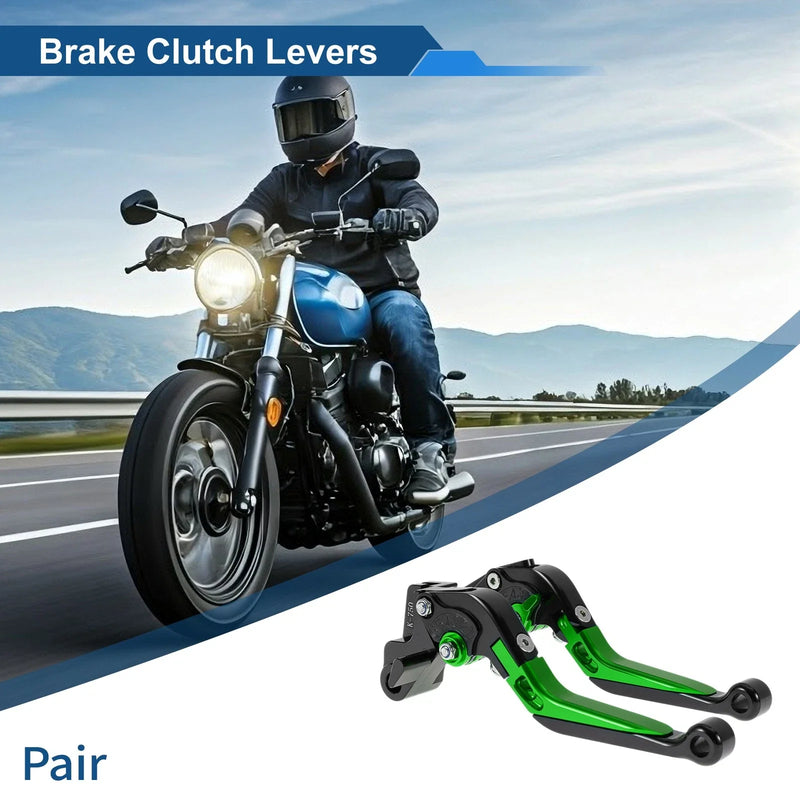 Kawasaki NINJA650R Brake/Clutch Lever Adjustable Short Long (2006–2012)