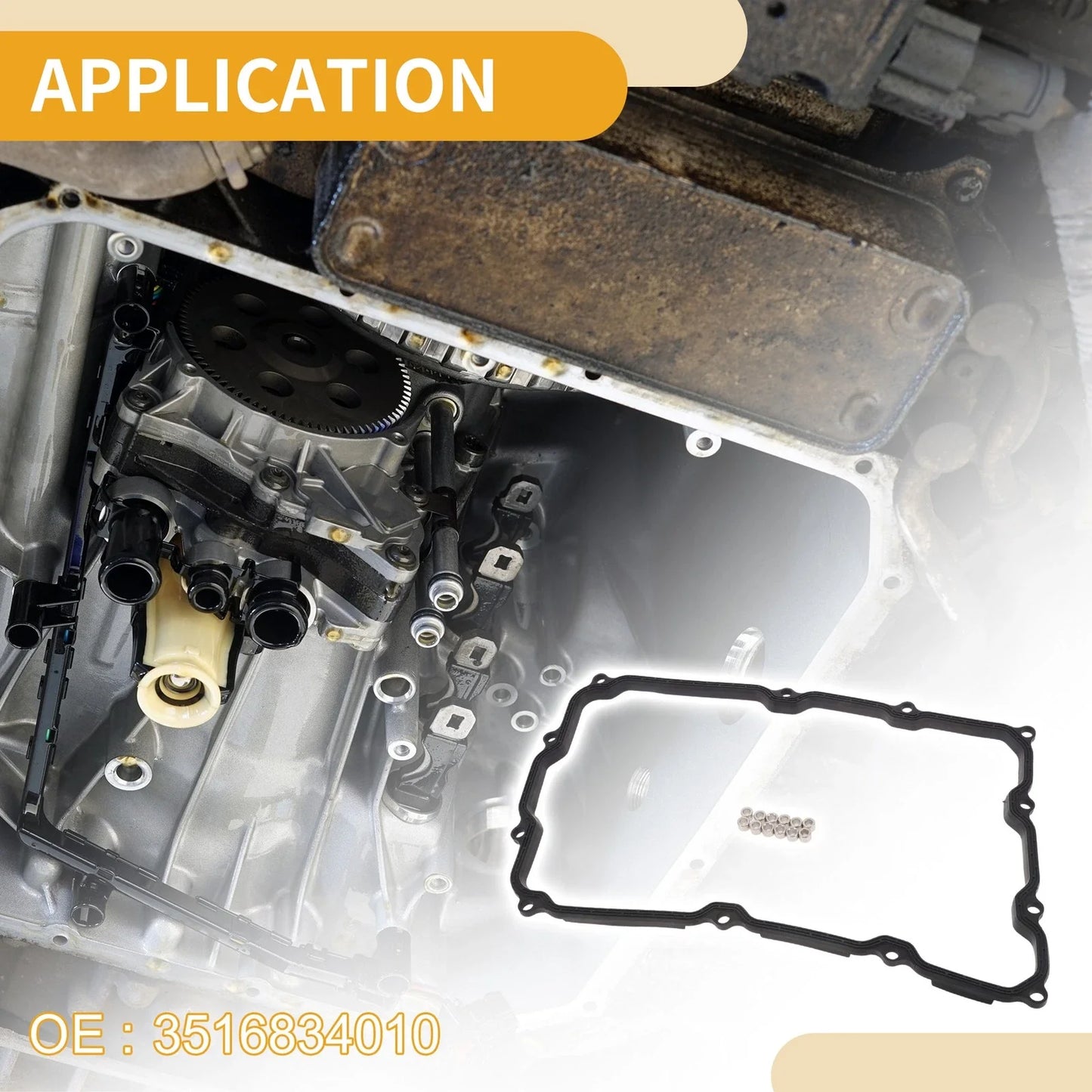 Transmission Filter & Oil Pan Gasket for Toyota Land Cruiser (2008-2021)