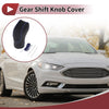 Ford Fusion (2013-2016) Black Blue Faux Leather Car Gear Shift Knob Cover