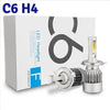Car H4 LED Headlight Bulbs Hi/Lo Beam Conversion Kit