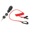 Evinrude / Johnson Ignition Switch Safety Lanyard Push To Choke