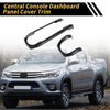 Toyota Tacoma Set Carbon Fiber Dashboard Panel Cover Trim (2016–2023)