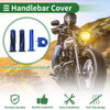 Diamond Twill Pattern Motorcycle Hand Grips Cover Kit