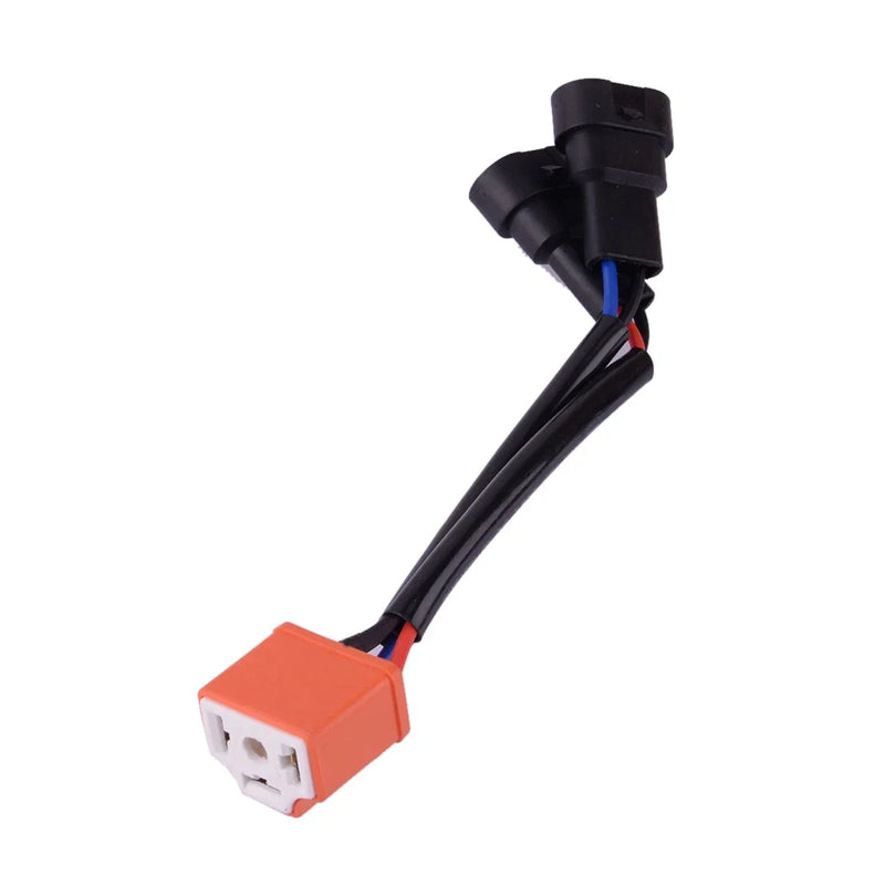 9006 / 9005 to H4 Headlight Bulb Adapter Harness Connector