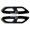 VW Passat Glossy Black Rear Exhaust Muffler Tail Pipe Cover (2016-2019)