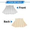 Hyundai Santa Fe ix45 (2019-2021) Silver Tone 6 x Door Pillar Window Trim