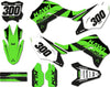 Kawasaki KLX 300 KING STYLE Custom Decal Kit (2020-2024)