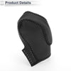 Ford Fusion Car Gear Shift Knob Cover Black Faux Leather (2013-2016)