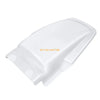 Honda XR200R White Rear Fender Mud Guard (1986–2002)