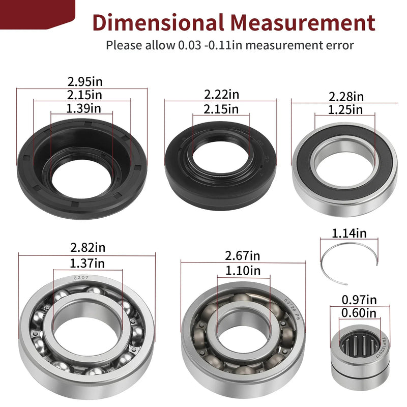 Honda Rancher 420 4x4 IRS Rear Differential Bearing Seal (2015–2024)