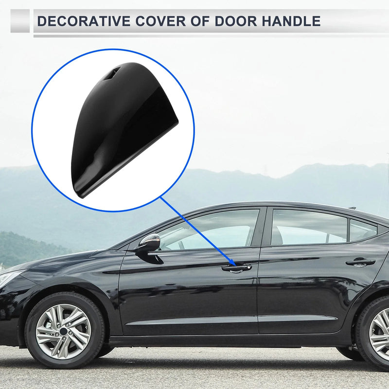Hyundai Elantra MK7 (2020-2023) Black Front Left Door Handle Cover