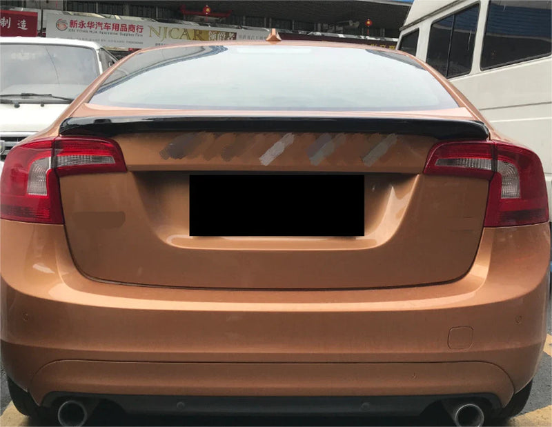 Volvo S60 Sedan Glossy Black Rear Boot Spoiler Wing (2011-2019)
