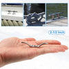 Marine Boat Ship Set 2-1/2 Inch Stainless Steel Flagpole Cleat Hook