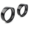 Harley FLHT FLHR 4.5" Black Passing Lights Lamp Trim Ring Bezel Visor Cover