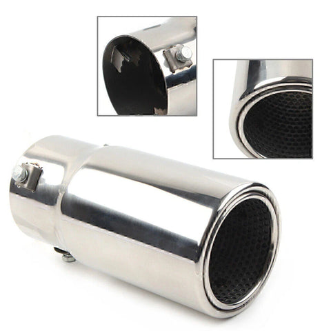 Toyota Prado Stainless Steel Rear Exhaust Pipe Tail Muffler Tip (2008-2021)