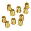 Universal Fit 10Pc M10x1.25 Aluminum Gear Knob Thread Insert Nuts