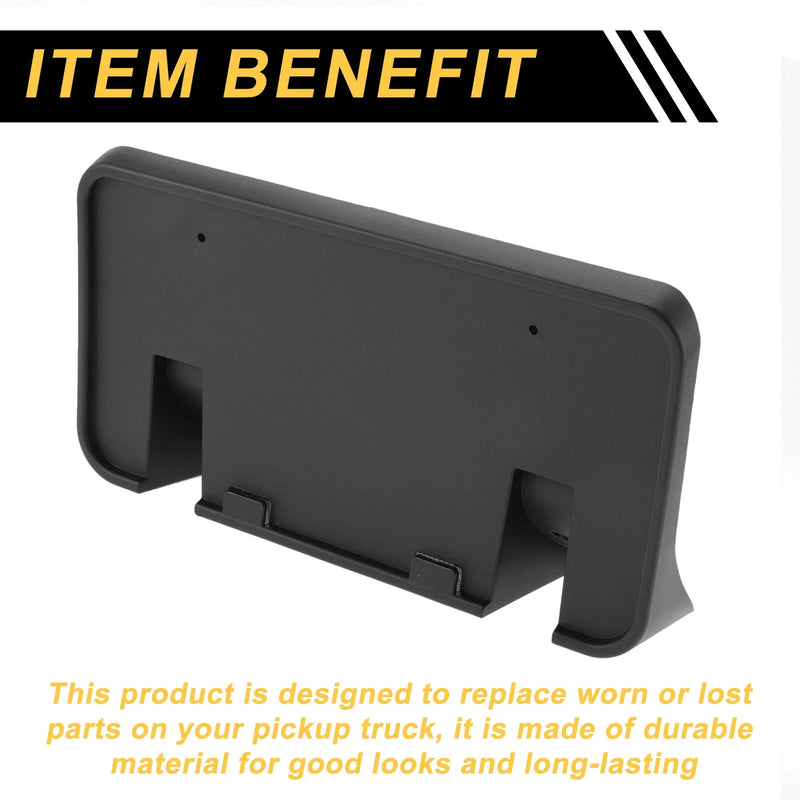 Ford F250 Super Duty Front Bumper License Plate Bracket (1999-2004)