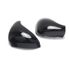 Peugeot 207 Gloss Black Replacement Side Wing Mirror Caps Covers (2006–2013)